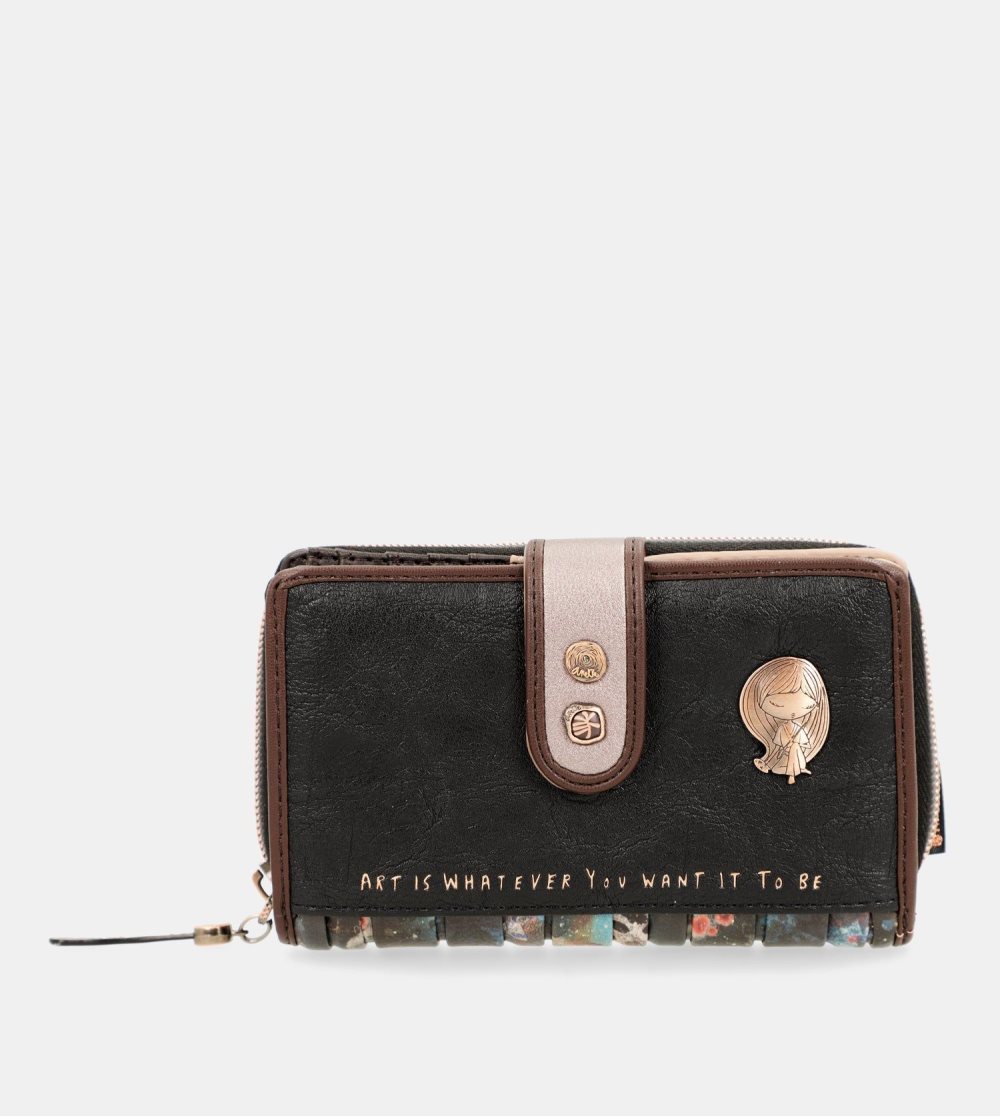 Portfele Anekke Shoen Palette Medium Rfid Wallet Damskie | 019DQGBOT