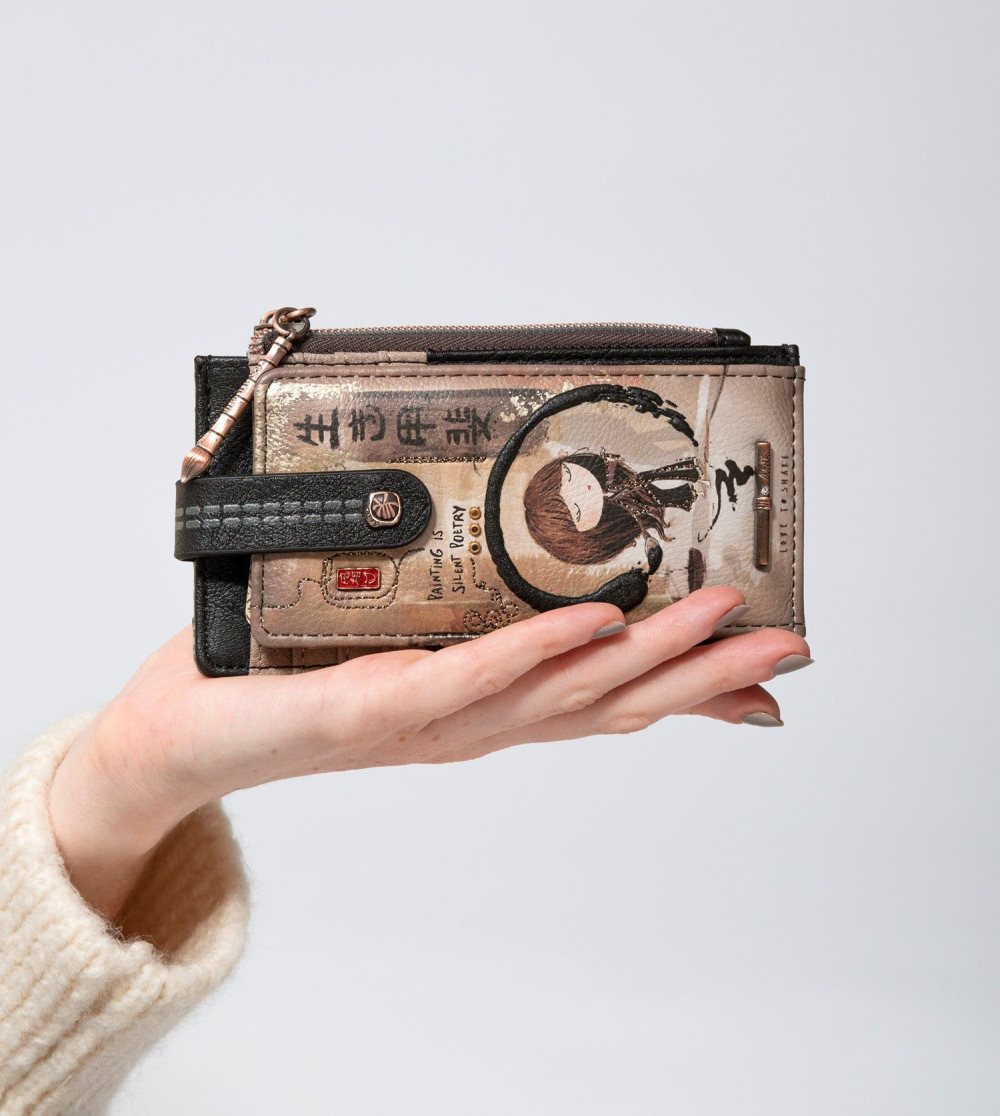 Portfele Anekke Shoen Rfid Card Holder Damskie | 879ORLZEK