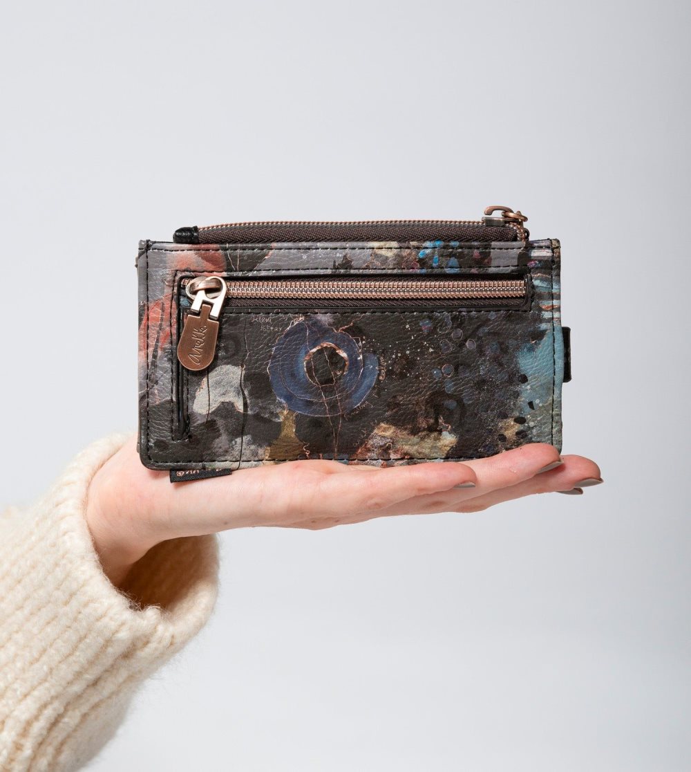 Portfele Anekke Shoen Rfid Card Holder Damskie | 879ORLZEK