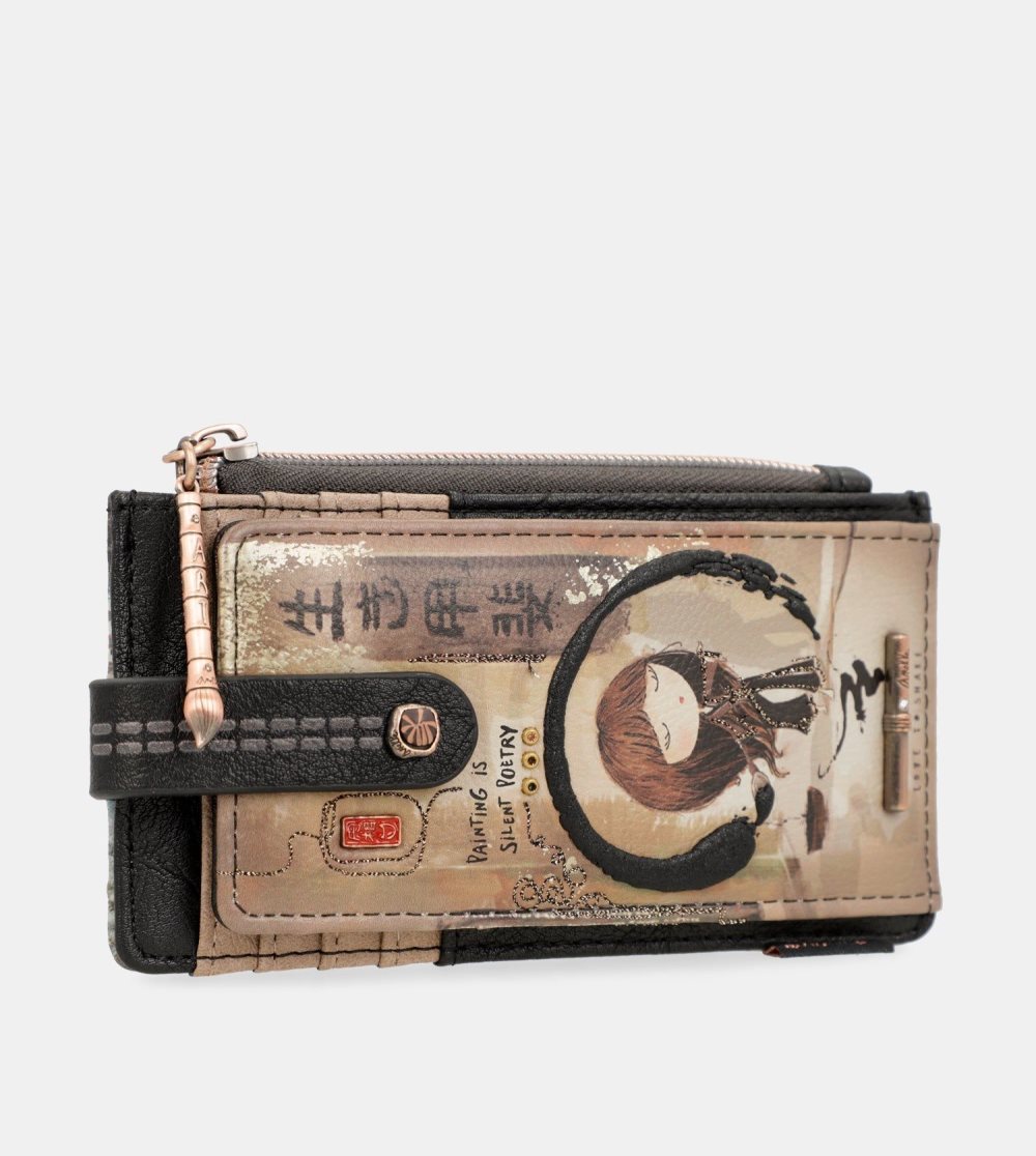 Portfele Anekke Shoen Rfid Card Holder Damskie | 879ORLZEK