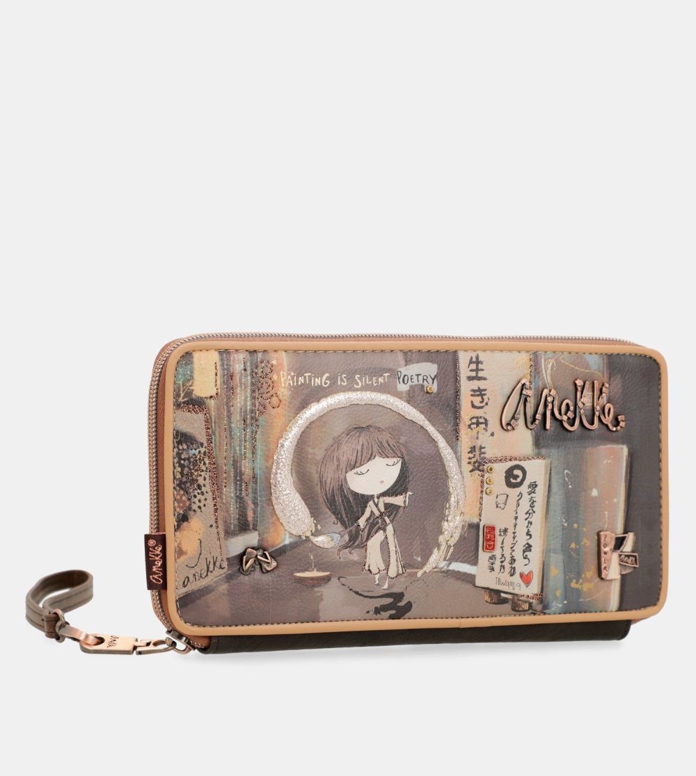 Portfele Anekke Shoen Rfid Passport Wallet Damskie | 519KBHOQD