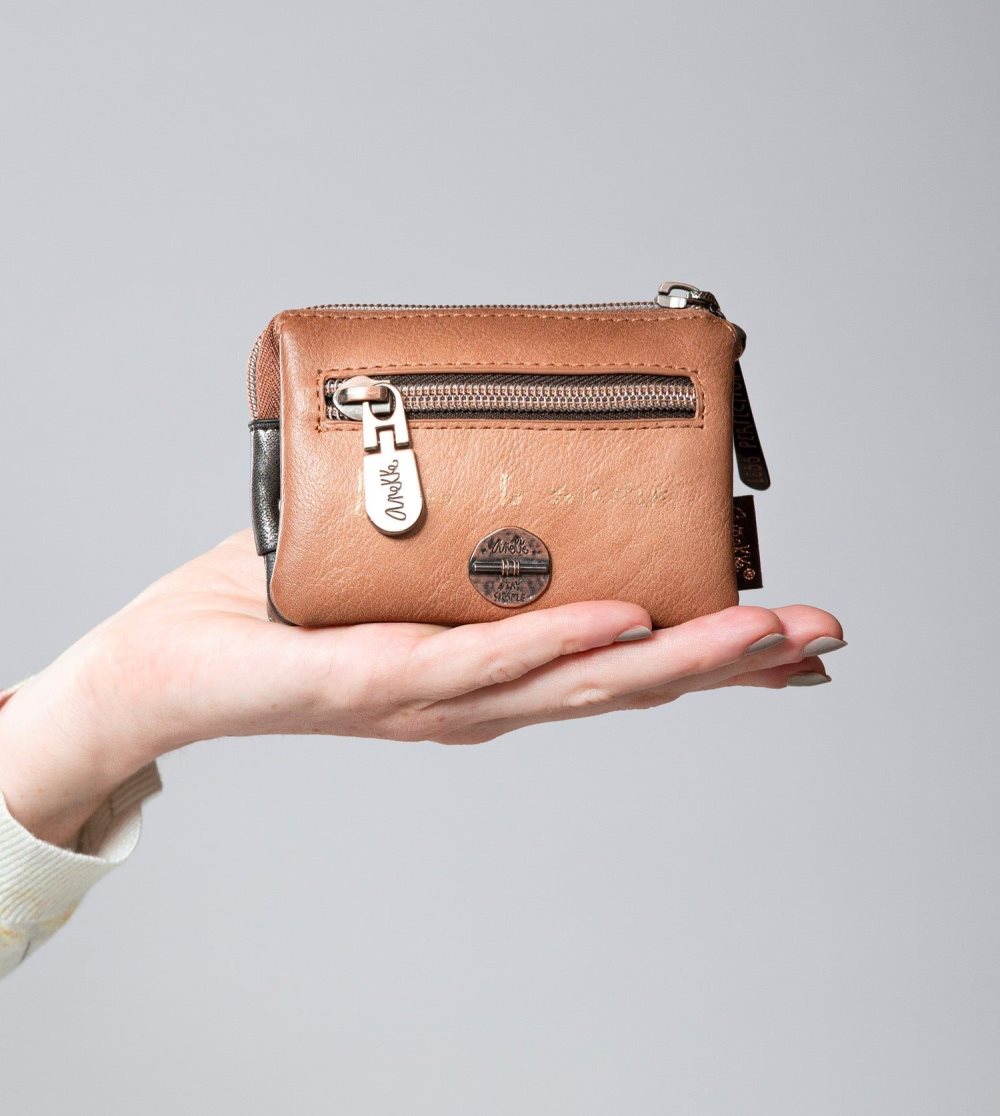 Portfele Anekke Shoen Triple Compartment Purse Damskie | 715GEACSN