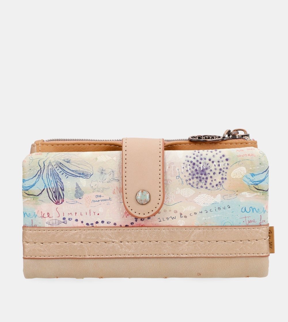 Portfele Anekke Slow Life Large Flexible Wallet Damskie | 652EMDZBR