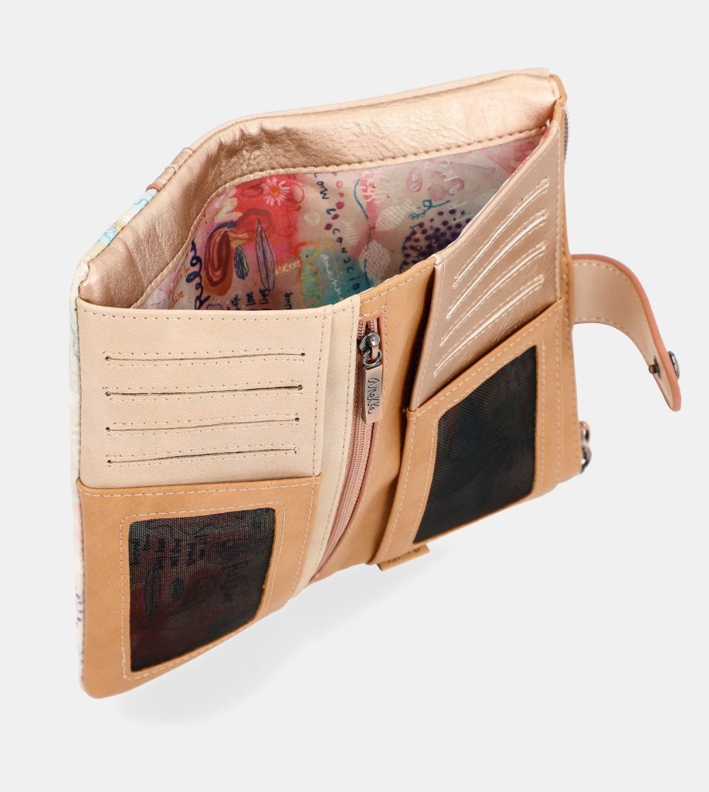 Portfele Anekke Slow Life Large Flexible Wallet Damskie | 652EMDZBR