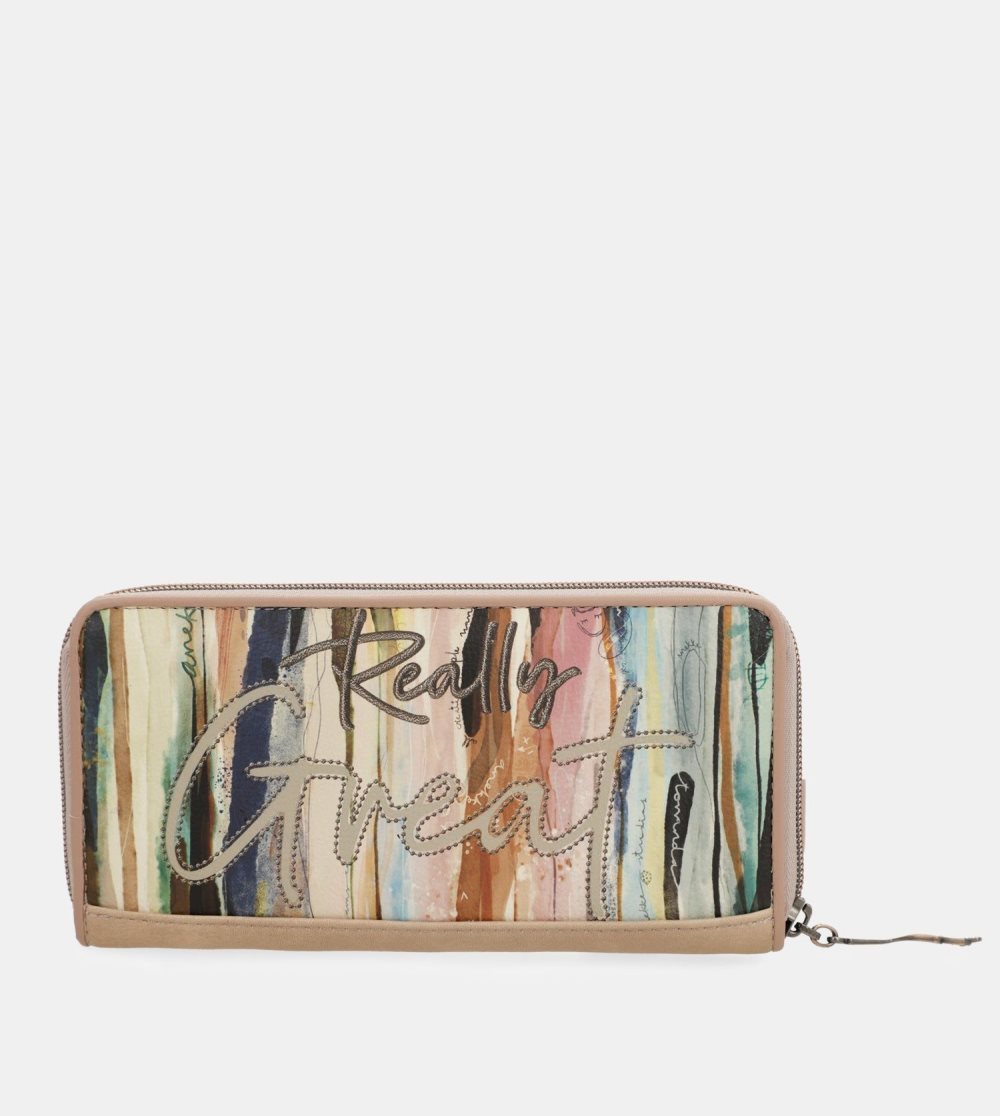 Portfele Anekke Studio Nude Extra-large Rfid Wallet Damskie | 560KZHETX
