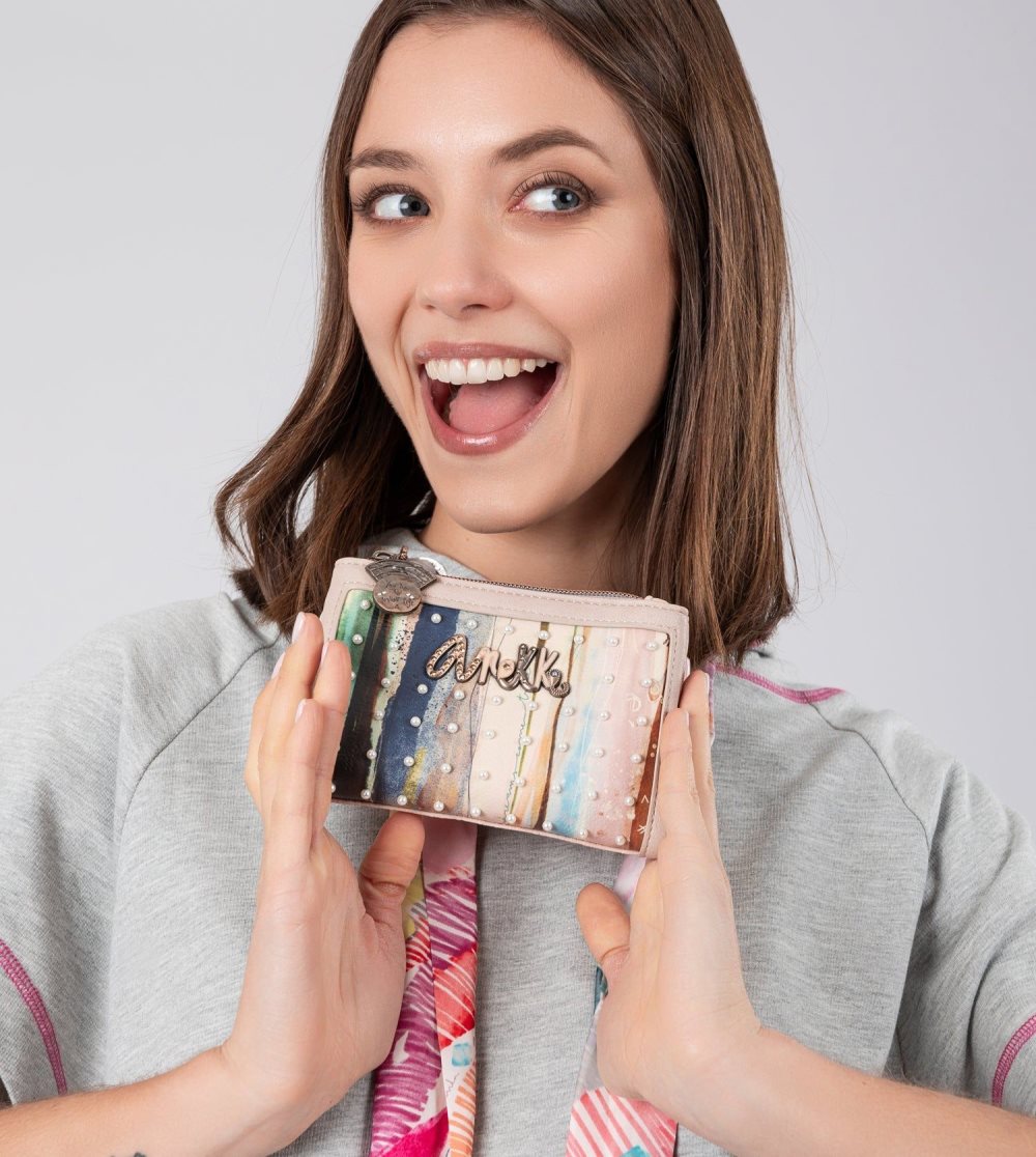 Portfele Anekke Studio Nude Flexible Rfid Wallet Damskie | 458KJGPSQ