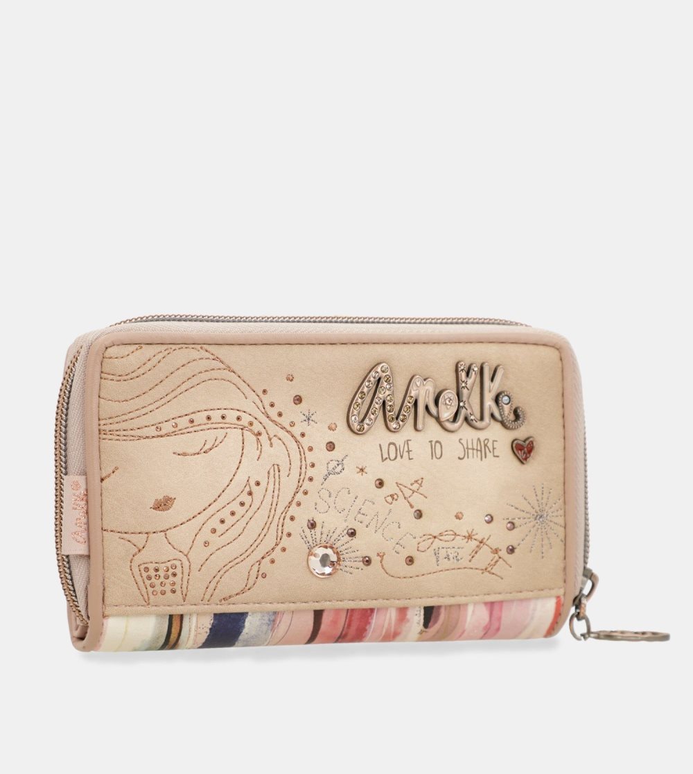 Portfele Anekke Studio Nude Medium Rfid Wallet Damskie | 594BMJNKY