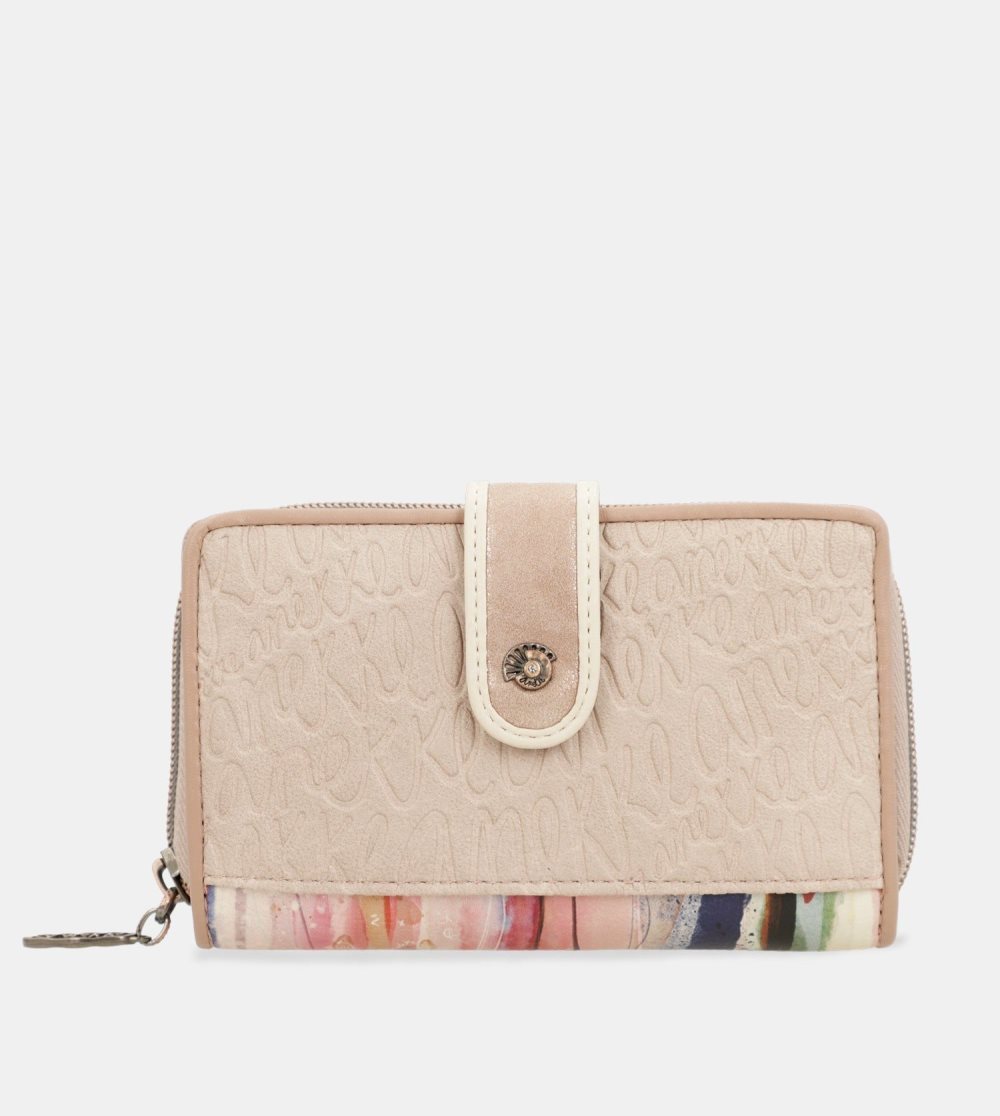 Portfele Anekke Studio Nude Medium Rfid Wallet Damskie | 594BMJNKY