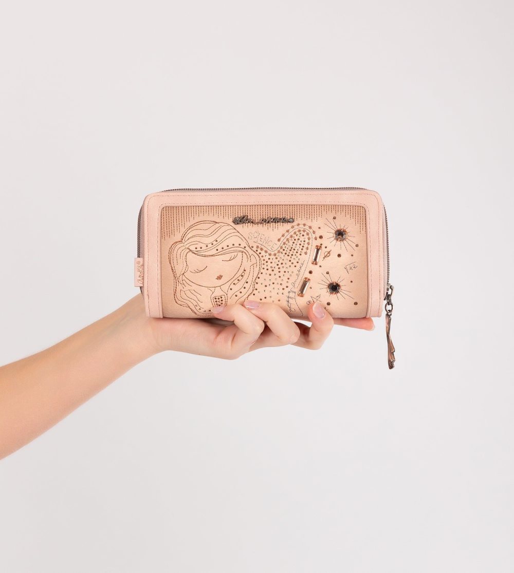 Portfele Anekke Studio Nude Rfid Wallet Damskie | 613UEZFXR