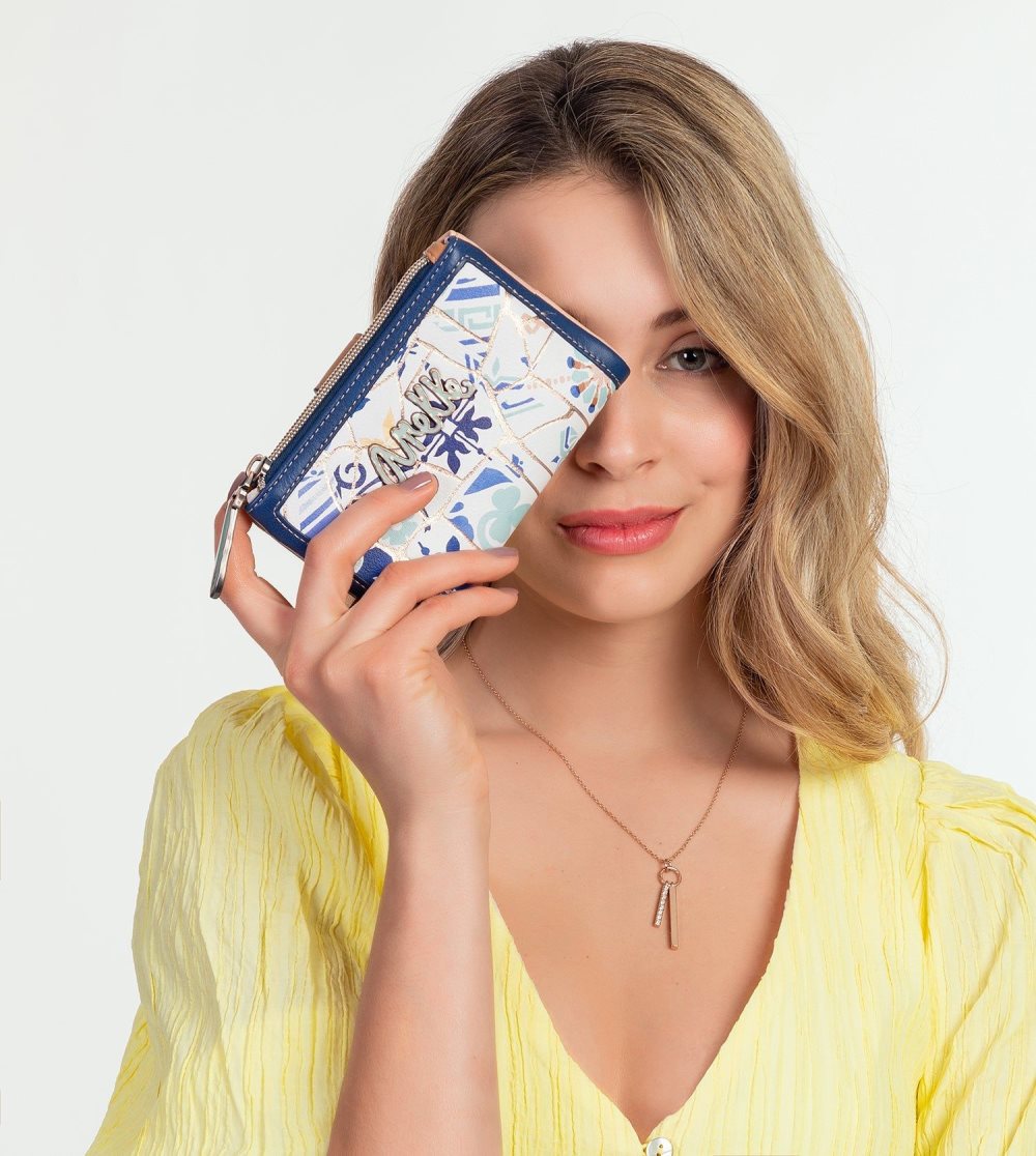Portfele Anekke Sunrise Medium Flexi Wallet Damskie | 198JQVXNY