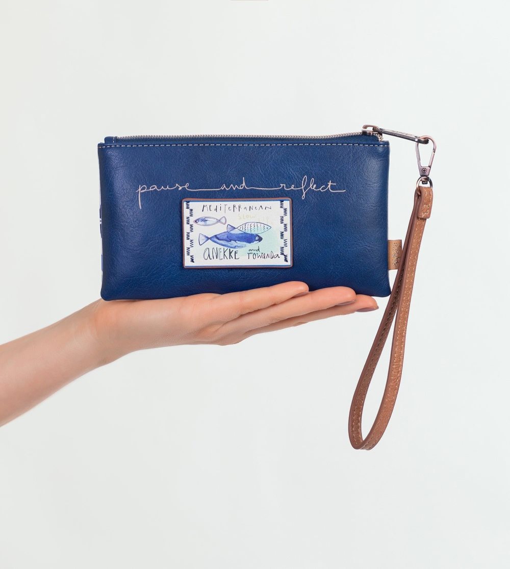 Portfele Anekke Sunrise Wallet Purse With Hand Strap Damskie | 749GHRYZW