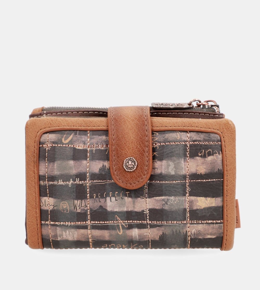 Portfele Anekke The Forest Medium Flexible Material Wallet Damskie | 259SOKNHR