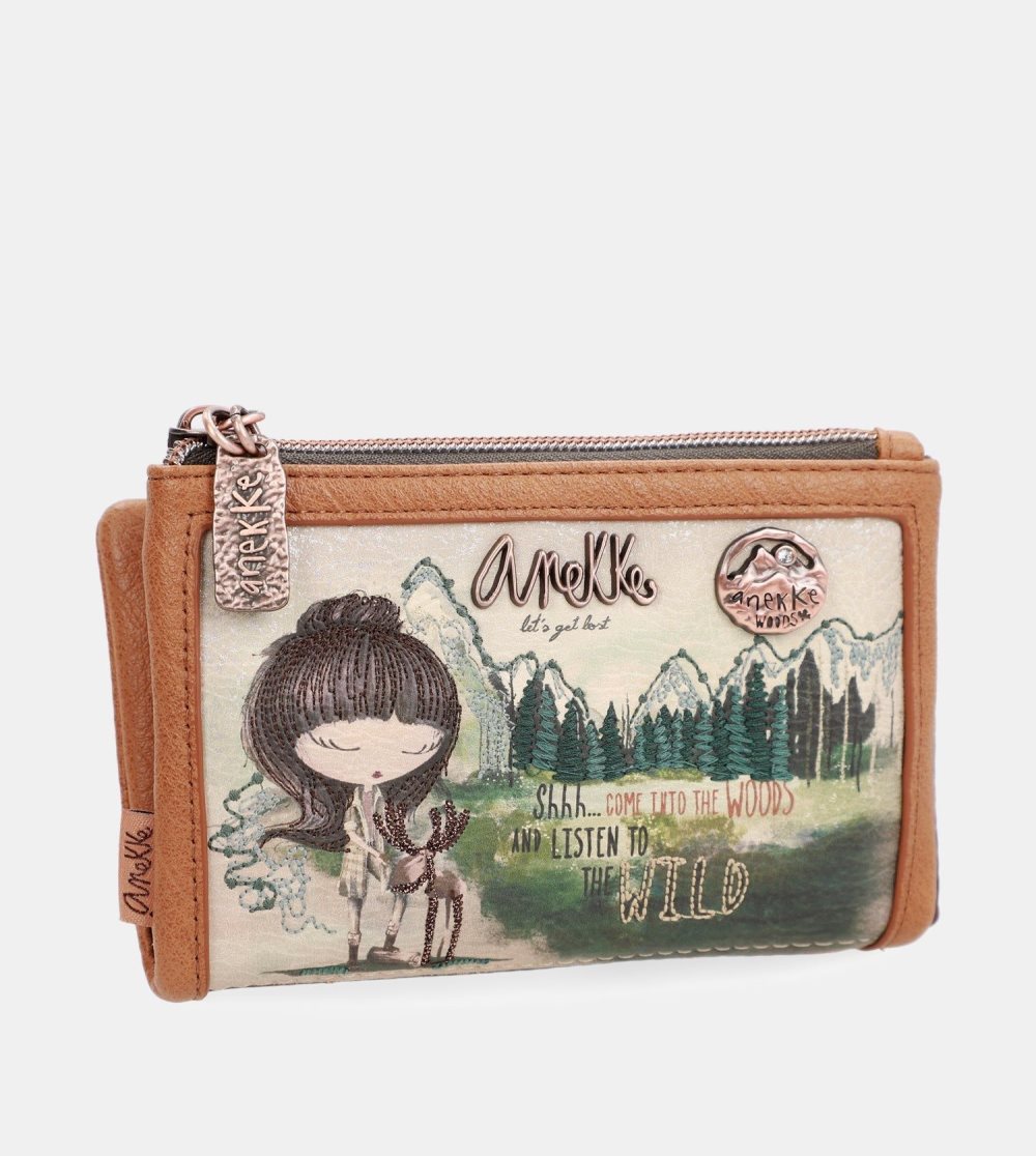 Portfele Anekke The Forest Medium Flexible Material Wallet Damskie | 259SOKNHR