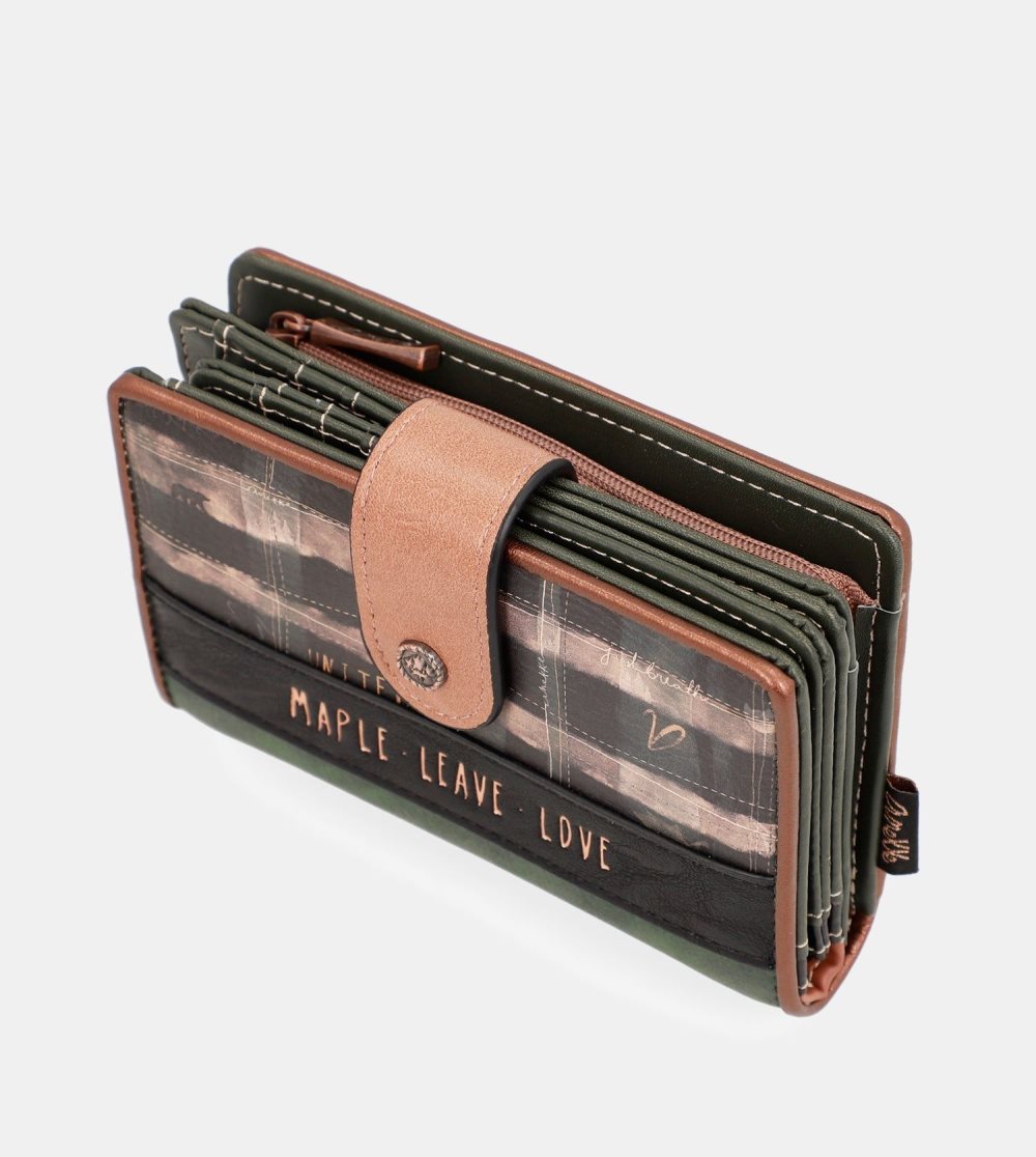 Portfele Anekke The Forest Medium Wallet Anekke Damskie | 589SOUHMZ
