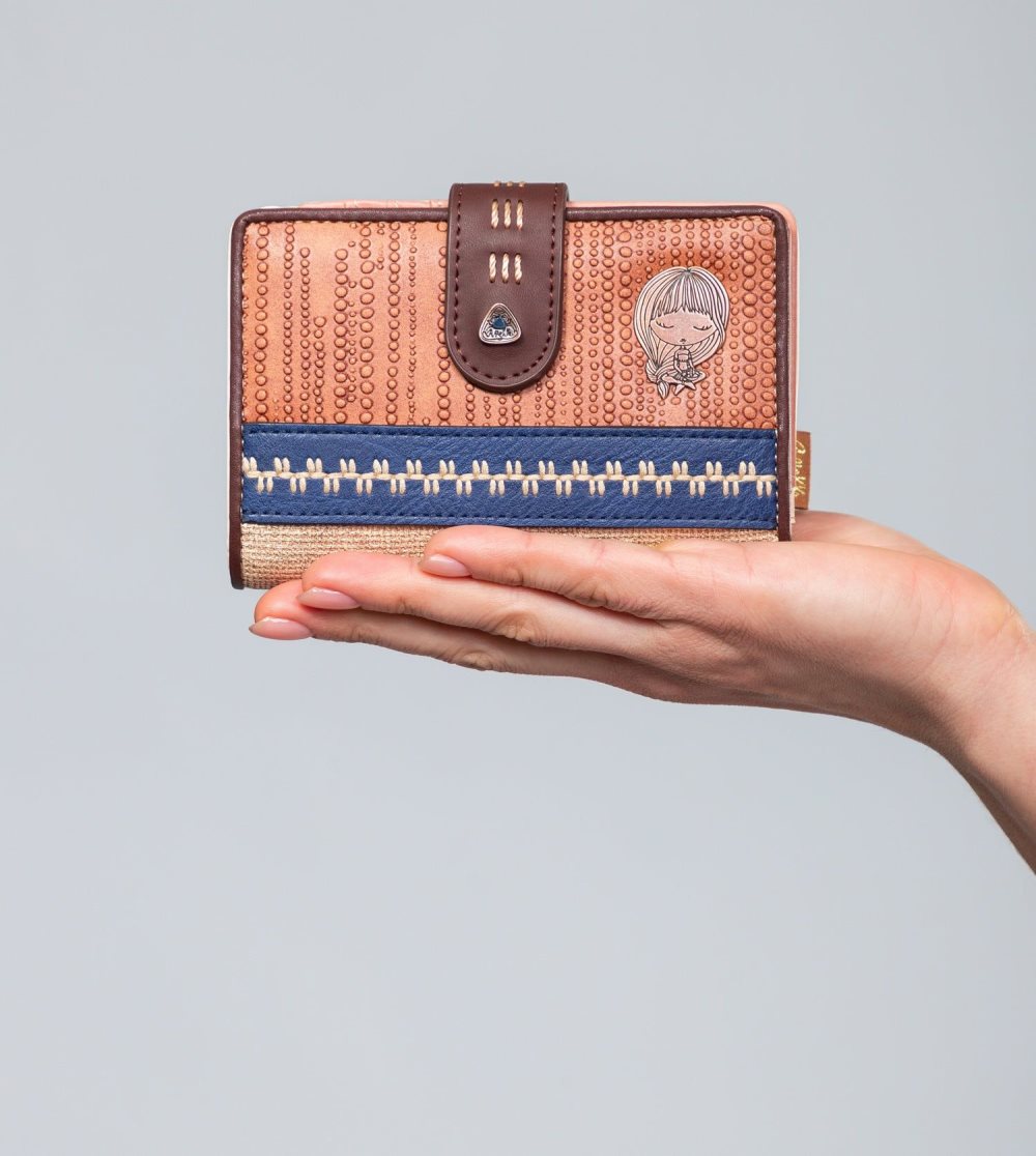 Portfele Anekke Tribe Medium Ethnic Print Rfid Wallet Damskie | 896IKDQWC