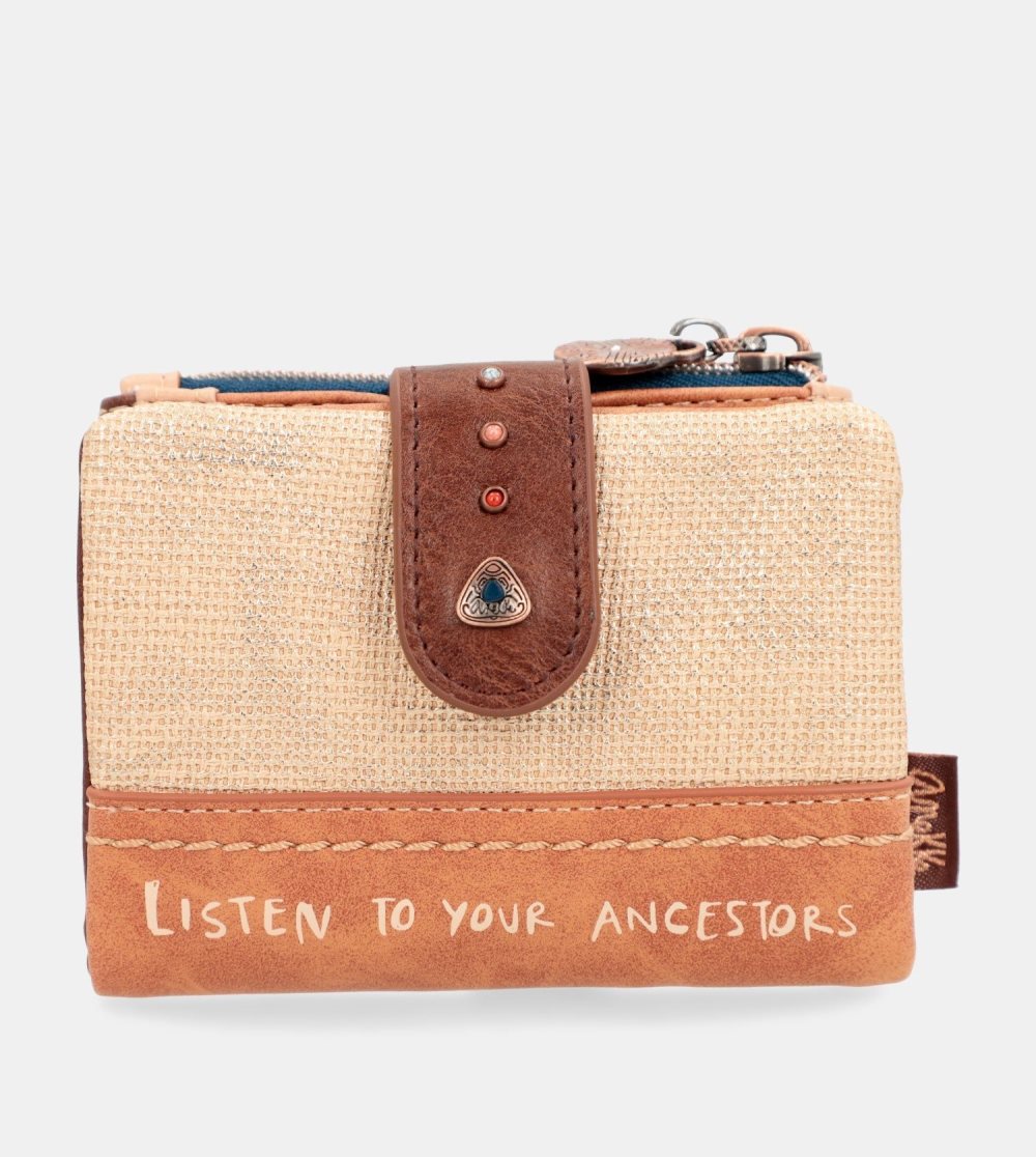 Portfele Anekke Tribe Small Flexible Rfid Wallet Damskie | 068DEJBUS