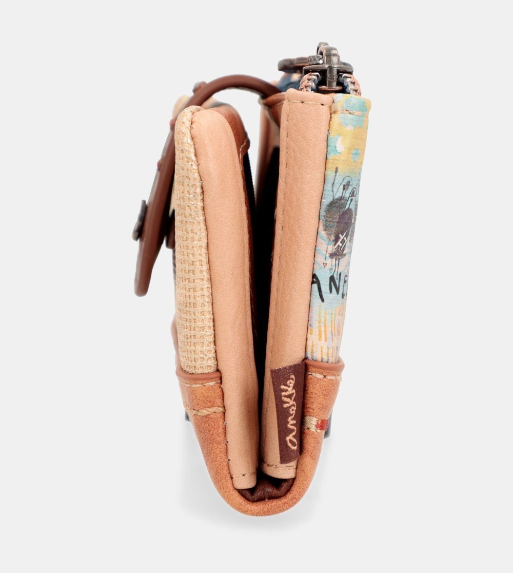 Portfele Anekke Tribe Small Flexible Rfid Wallet Damskie | 068DEJBUS