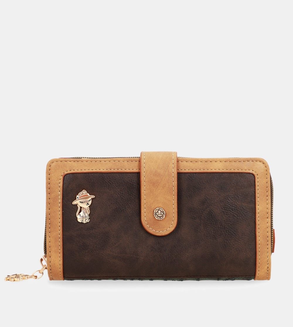 Portfele Anekke Urban Green Large Wallet Damskie | 923NHEKLR