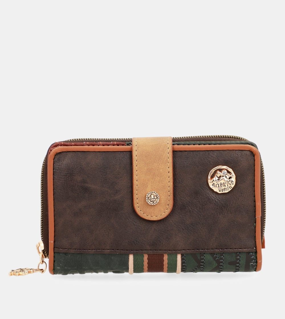 Portfele Anekke Urban Green Medium Wallet Damskie | 152FRMIXY