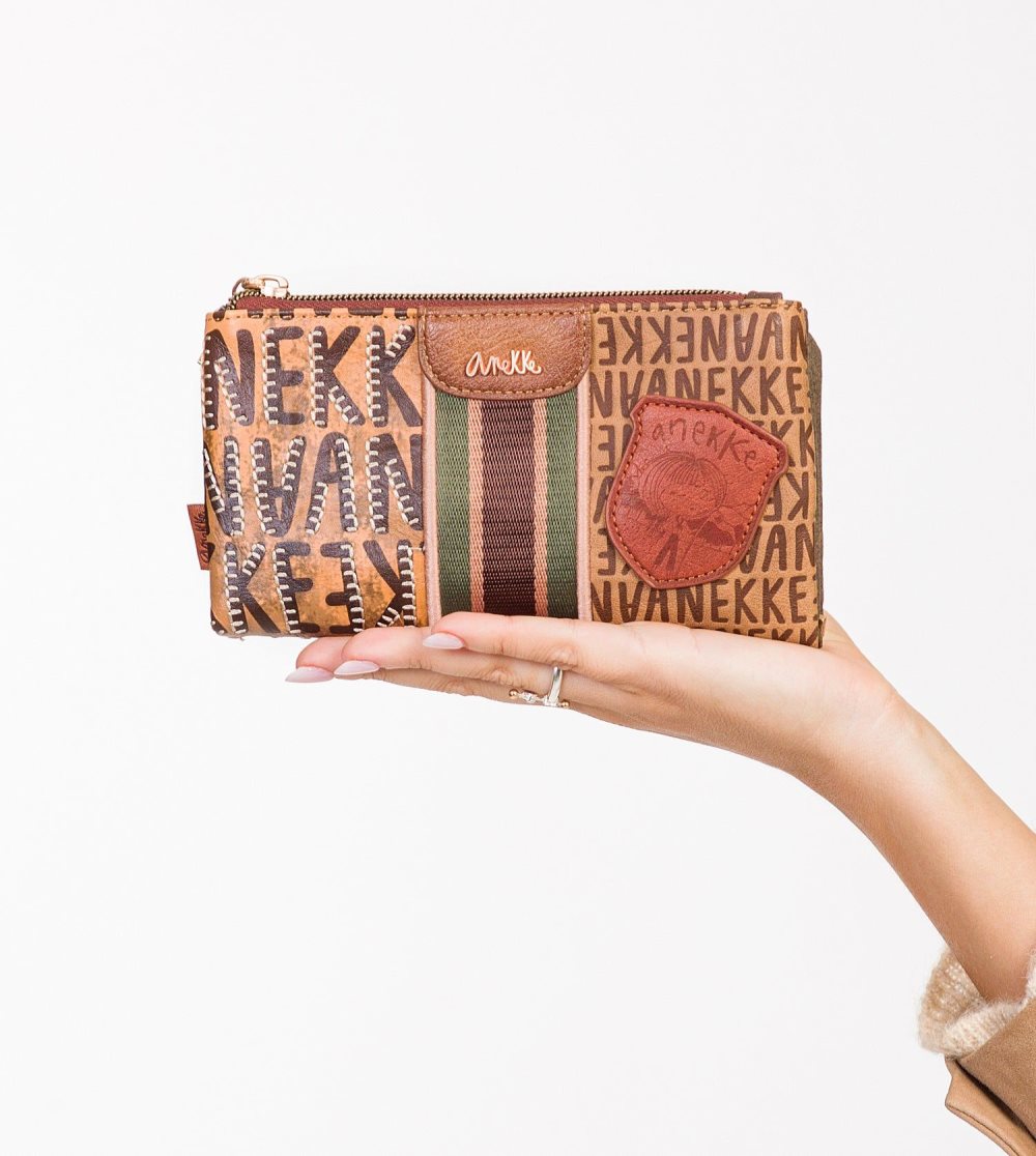 Portfele Anekke Urban Logo Flexible Wallet Damskie | 672ZYTUDM