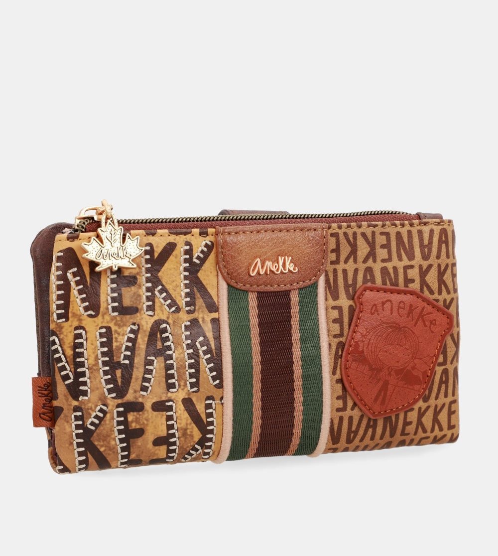 Portfele Anekke Urban Logo Flexible Wallet Damskie | 672ZYTUDM