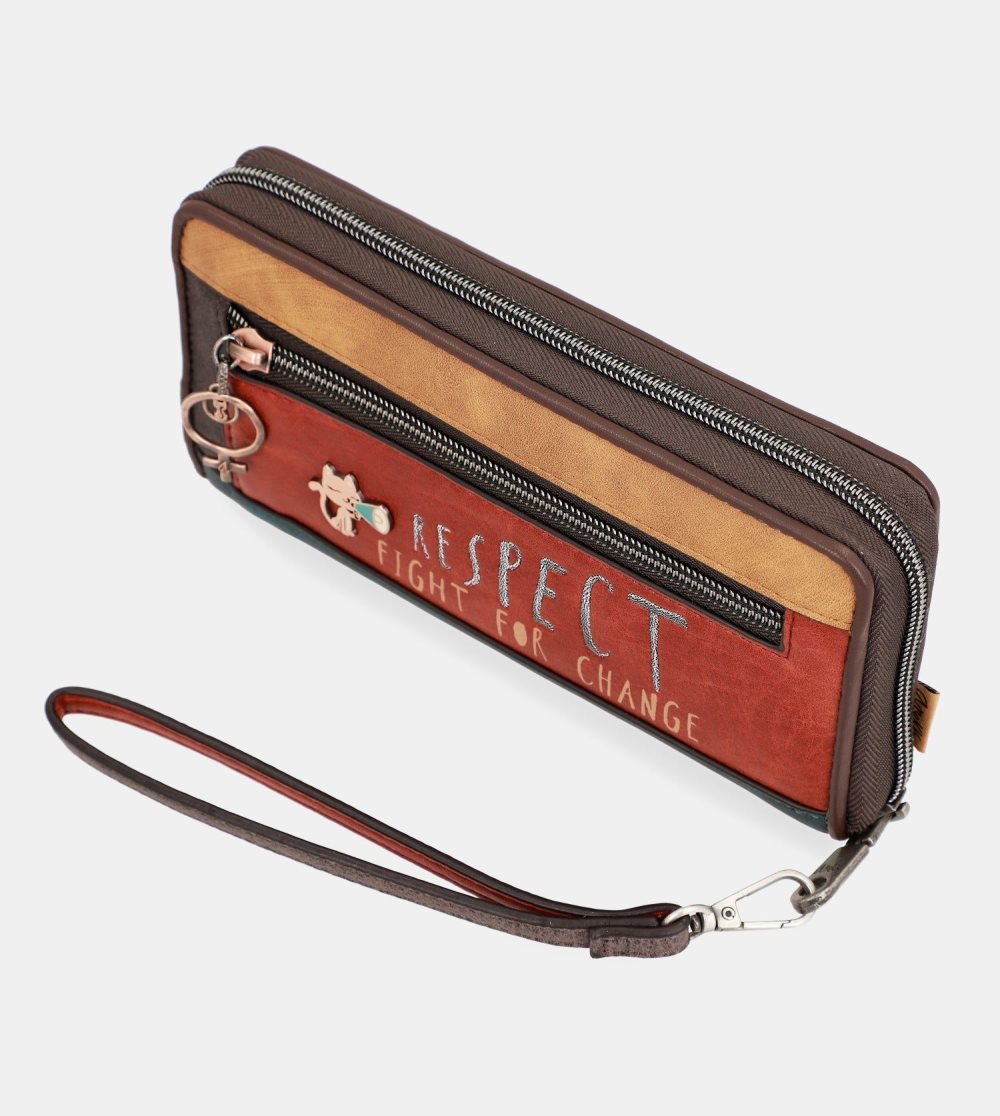 Portfele Anekke Wallet With Hand Strap Voice Damskie | 348YETGFW