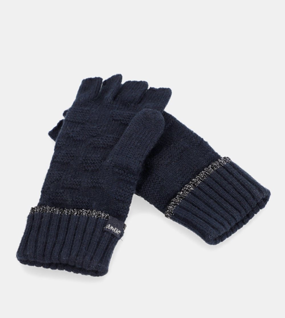 Rękawiczki Anekke Navy Mittens Damskie | 248LMTPJK