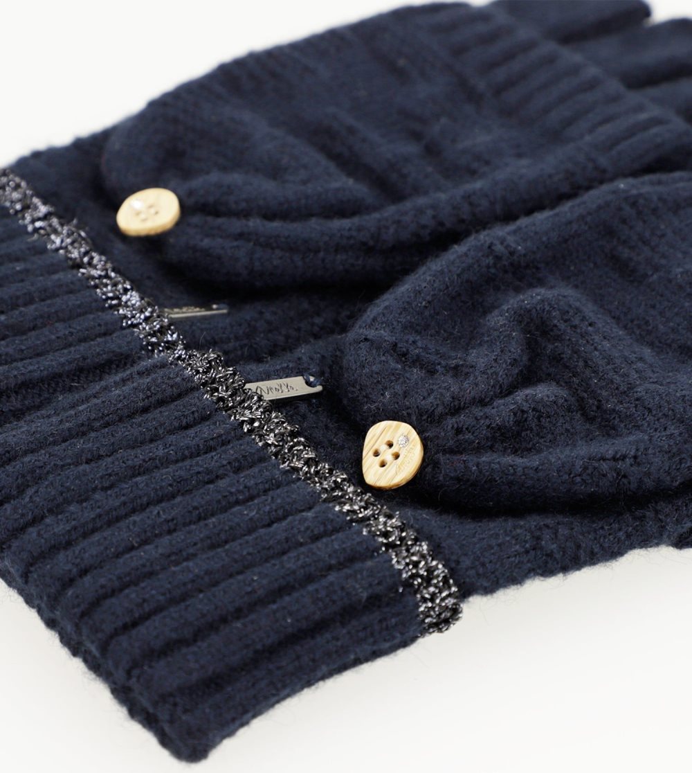 Rękawiczki Anekke Navy Mittens Damskie | 248LMTPJK