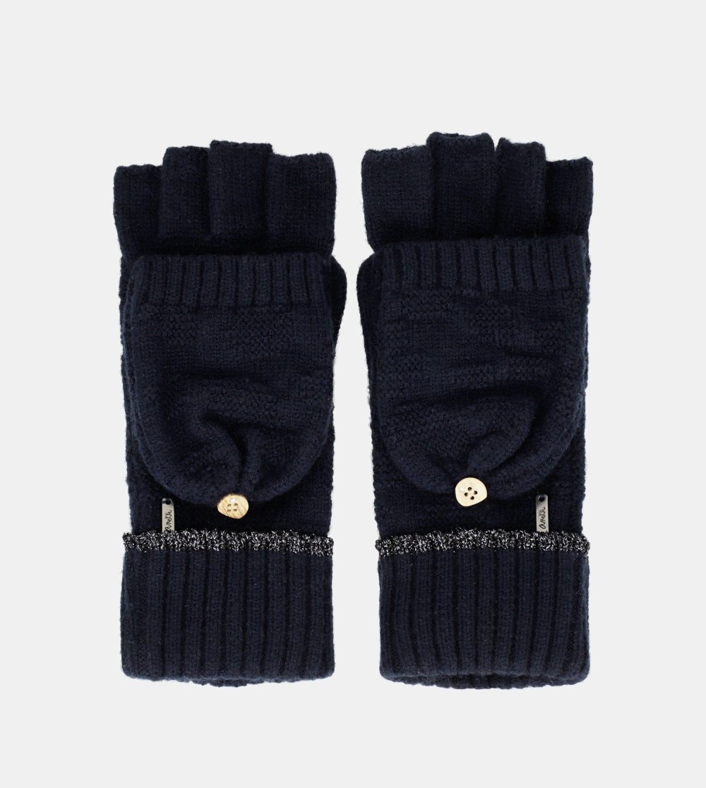Rękawiczki Anekke Navy Mittens Damskie | 248LMTPJK