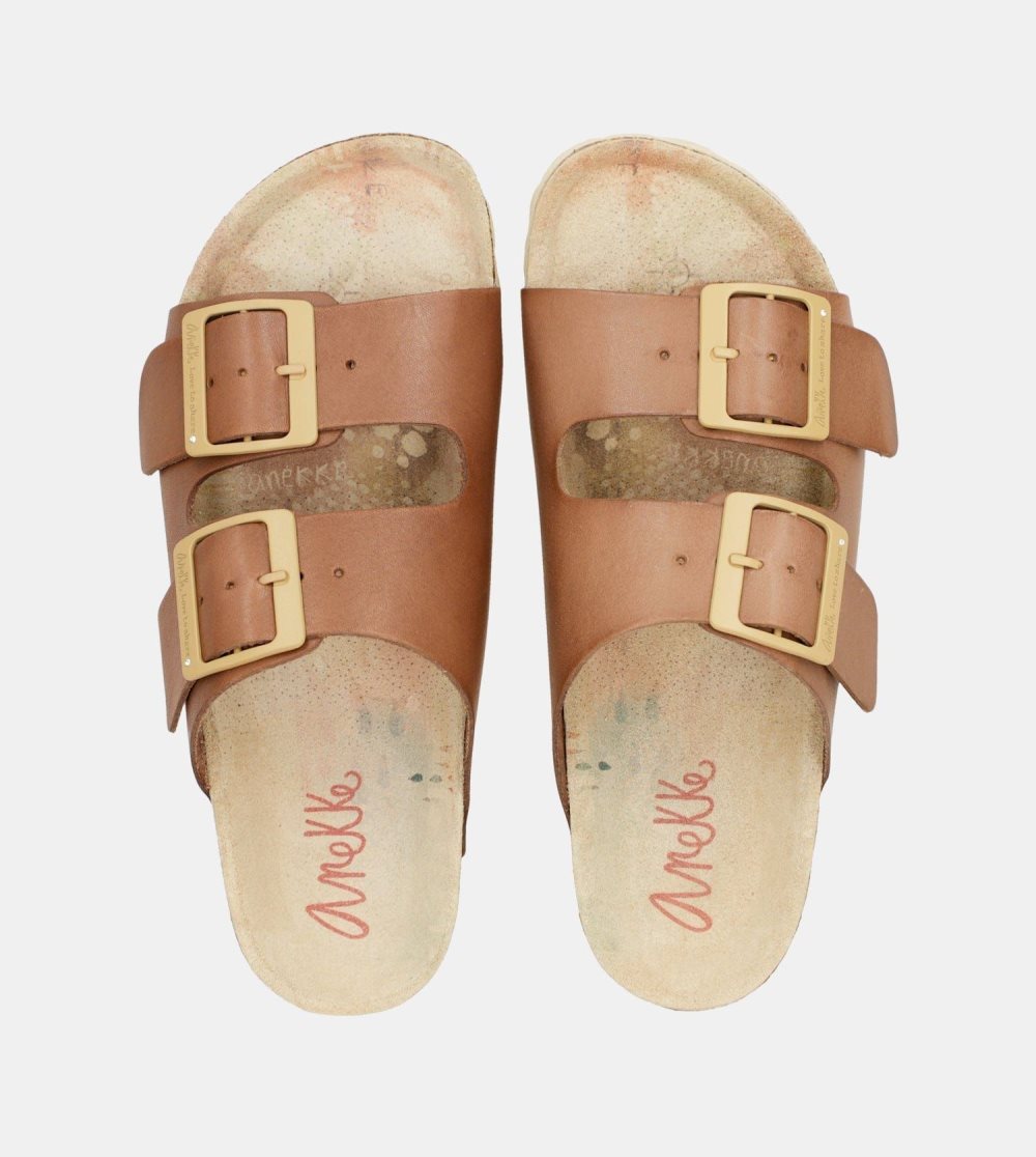 Sandały Anekke Amazonia Light Brown Bio Sandals Damskie | 854JKHDGI