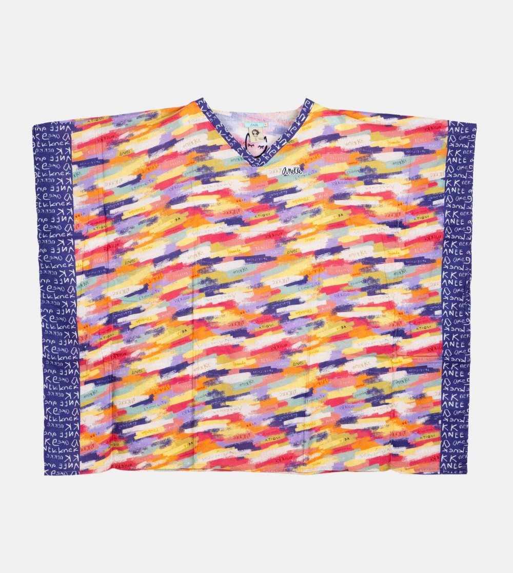 Sukienka Anekke Kene Print Kaftan Damskie | 617KDTABO