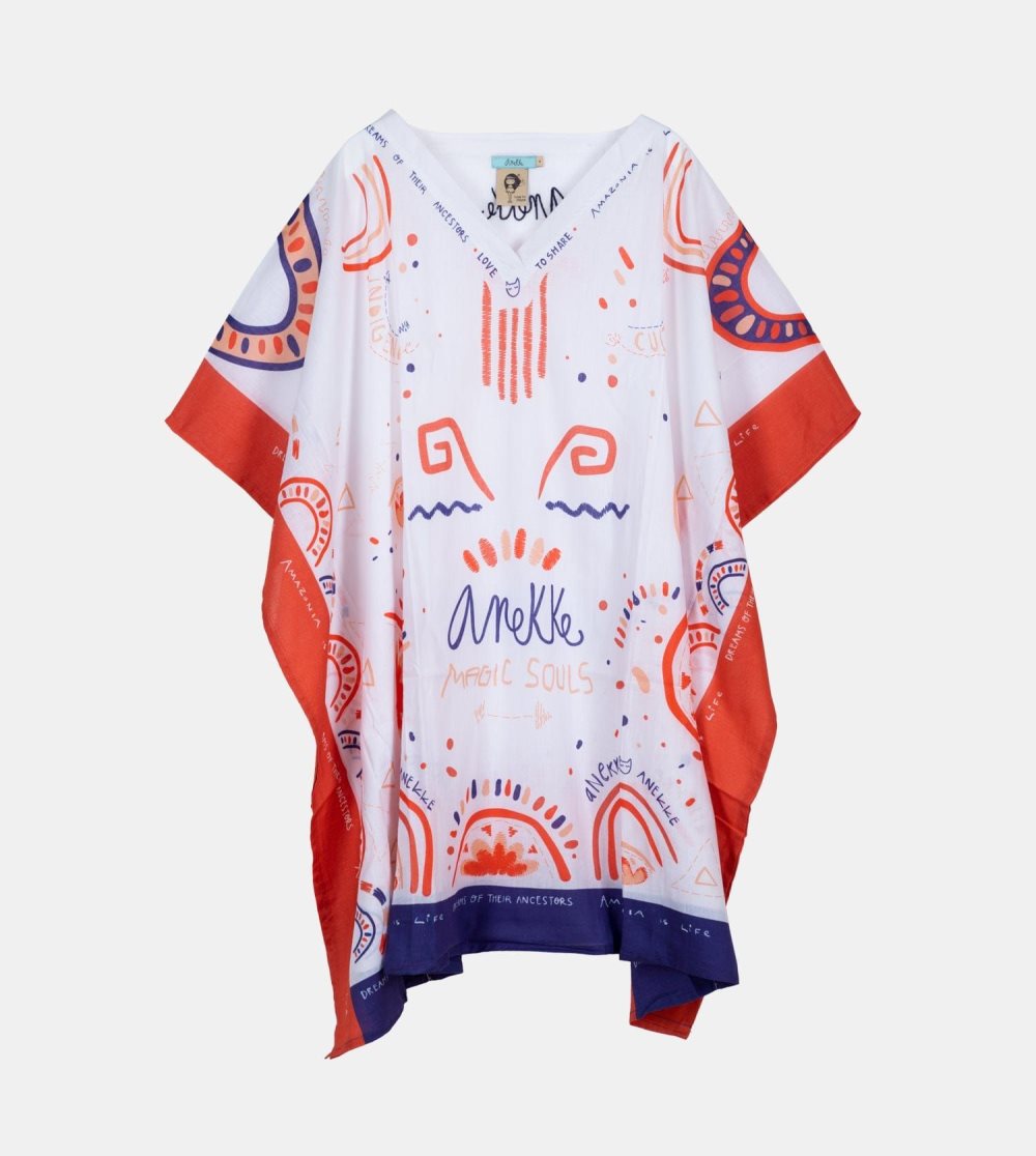 Sukienka Anekke Magic Souls Print Kaftan Damskie | 162CYWXGD