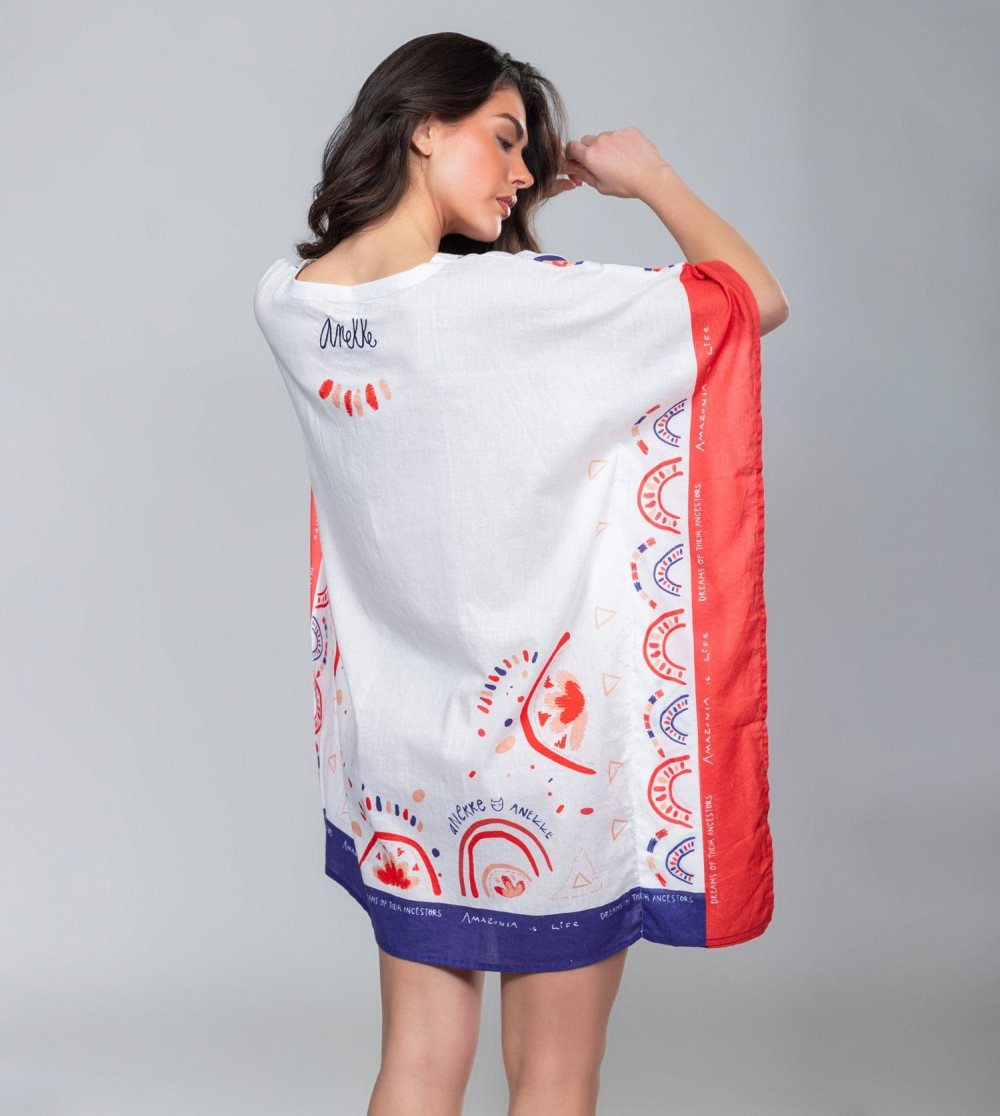 Sukienka Anekke Magic Souls Print Kaftan Damskie | 162CYWXGD