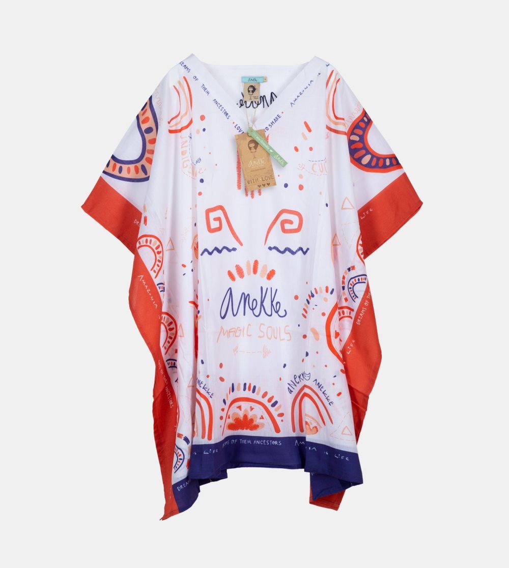 Sukienka Anekke Magic Souls Print Kaftan Damskie | 162CYWXGD