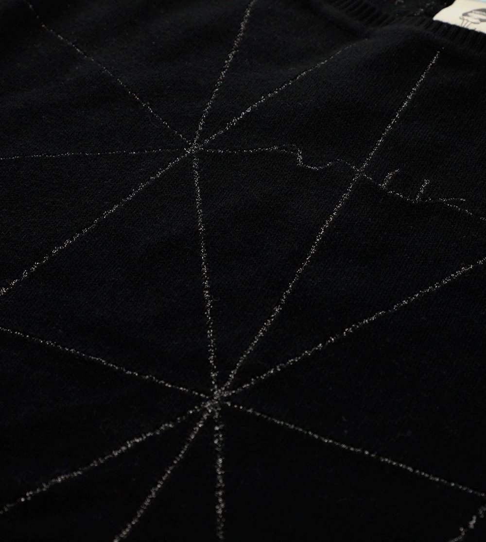 Swetry Anekke Black Shoen Sweater Damskie | 251JAIKYG