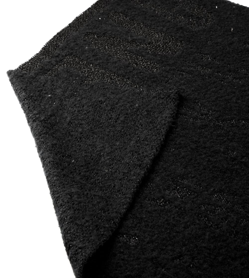 Szalik Anekke Black Logomania Scarf. Damskie | 296YGVHXB