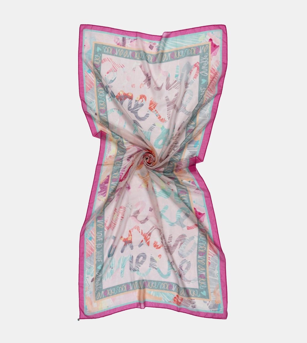 Szalik Anekke Fashion Logo Scarf Damskie | 250UEVIWK