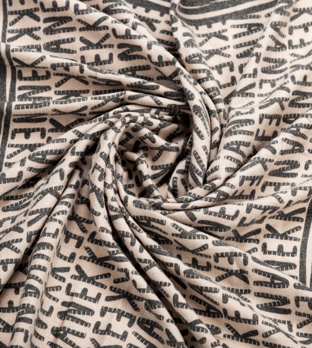 Szalik Anekke Logo Pashmina Damskie | 430LFUZGX