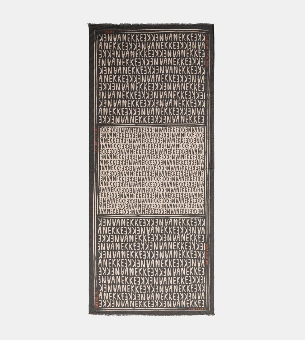 Szalik Anekke Logo Pashmina Damskie | 430LFUZGX