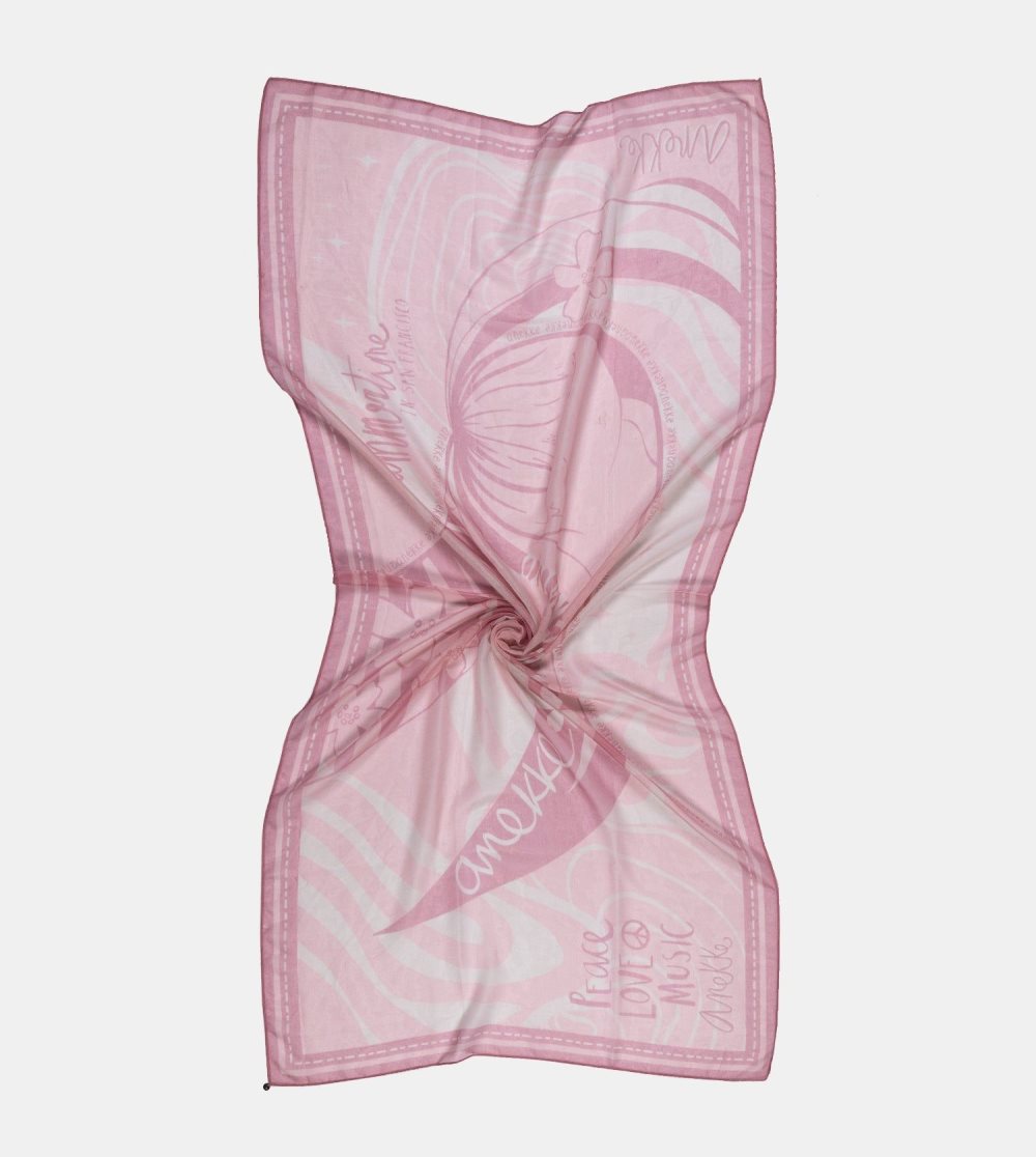 Szalik Anekke Peace & Love Nude Scarf Damskie | 283APBGUL
