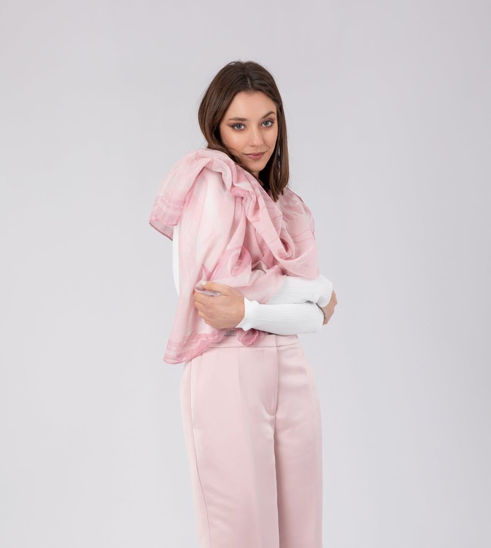 Szalik Anekke Peace & Love Nude Scarf Damskie | 283APBGUL