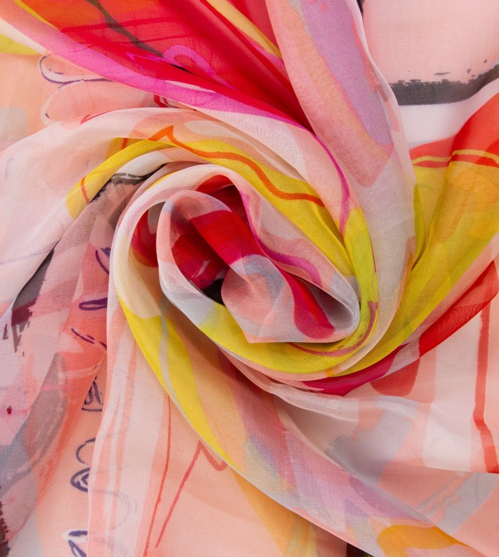 Szalik Anekke Scarf Fun & Music Damskie | 075OBVDFE