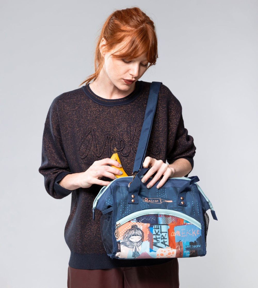 Torba Na Lunch Anekke Contemporary Food Bag With Shoulder Strap Damskie | 508TJZANR