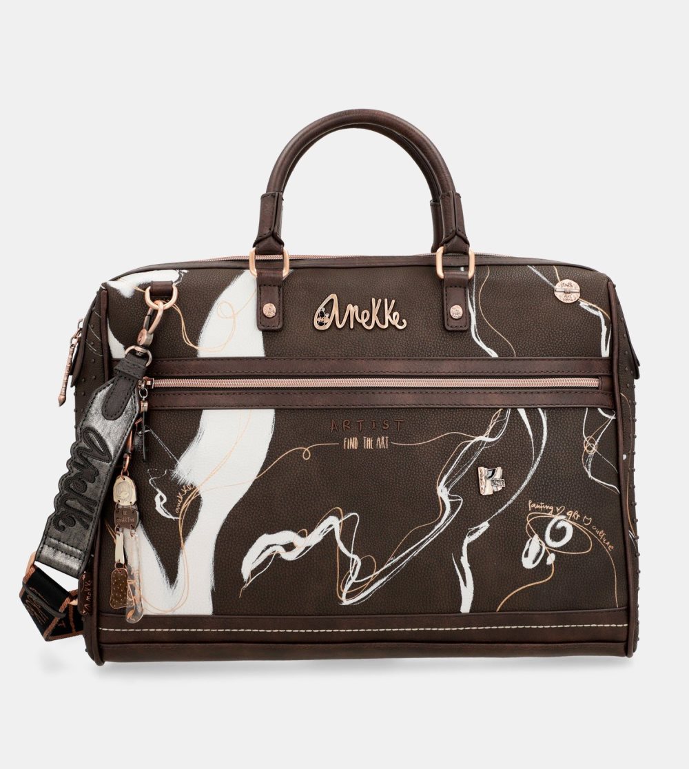 Torby Na Dokumenty Anekke Brown Briefcase Nature Shodo Damskie | 862GSOPTD