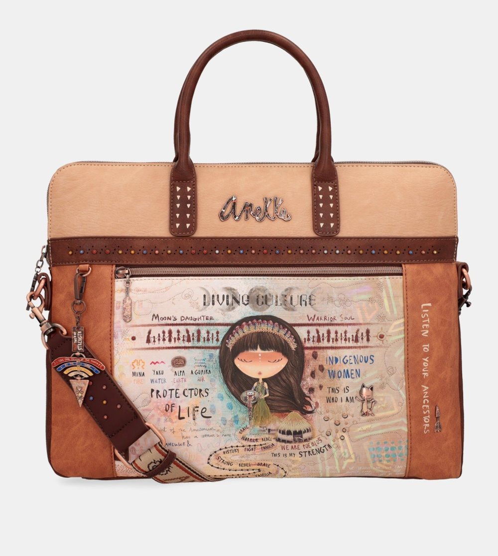 Torby Na Dokumenty Anekke Menire Briefcase Anekke Damskie | 857GBRVOK