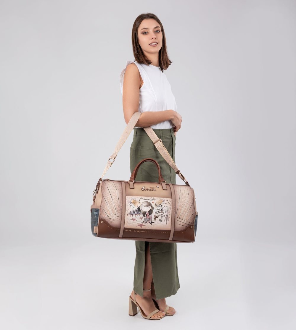 Torby Podróżne Anekke Hollywood Travel Bag Damskie | 058SPTMWN