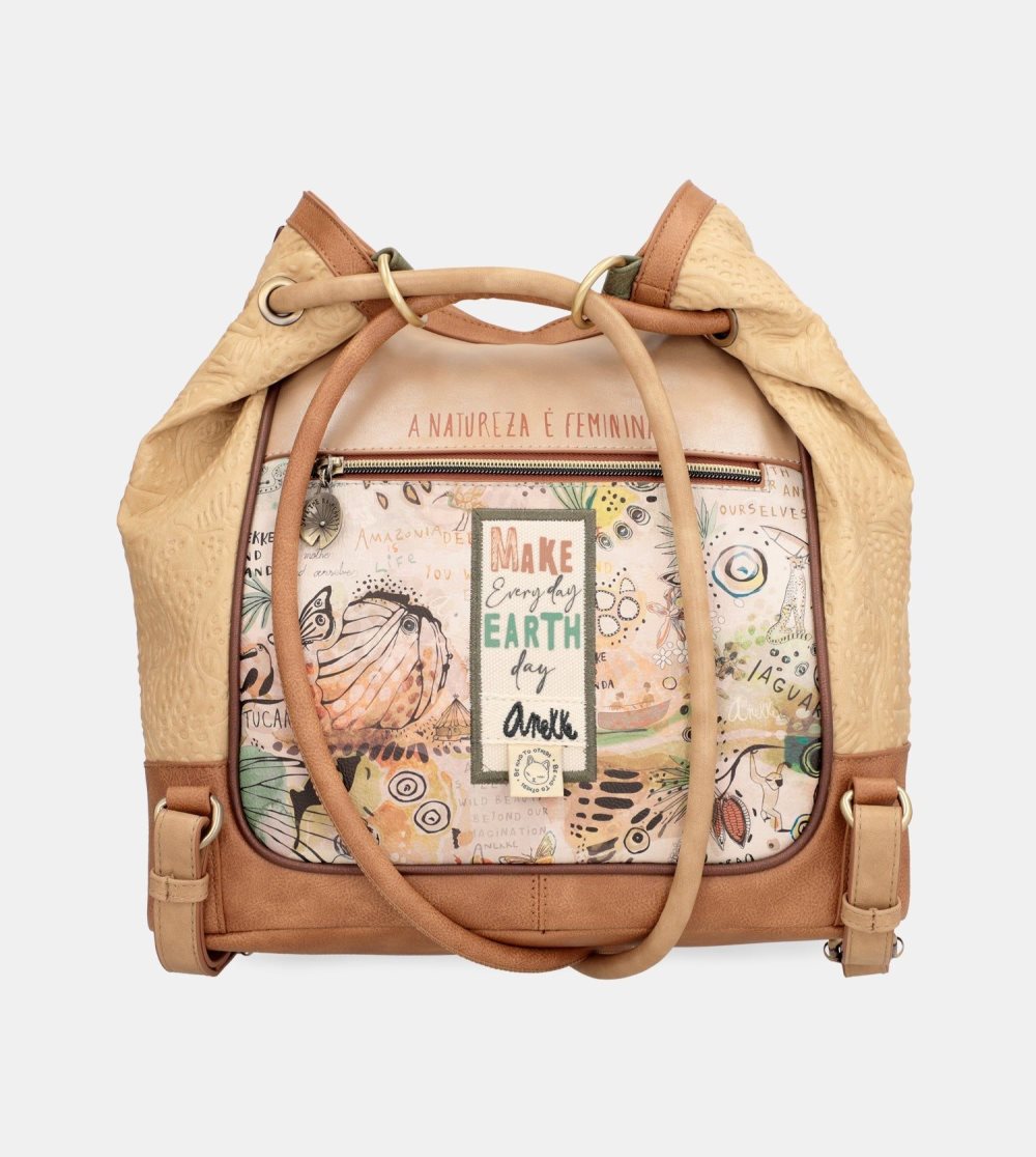 Torby Przez Ramię Anekke Amazonia Convertible Crossbody Bag With Backpack Damskie | 891AWOYCP