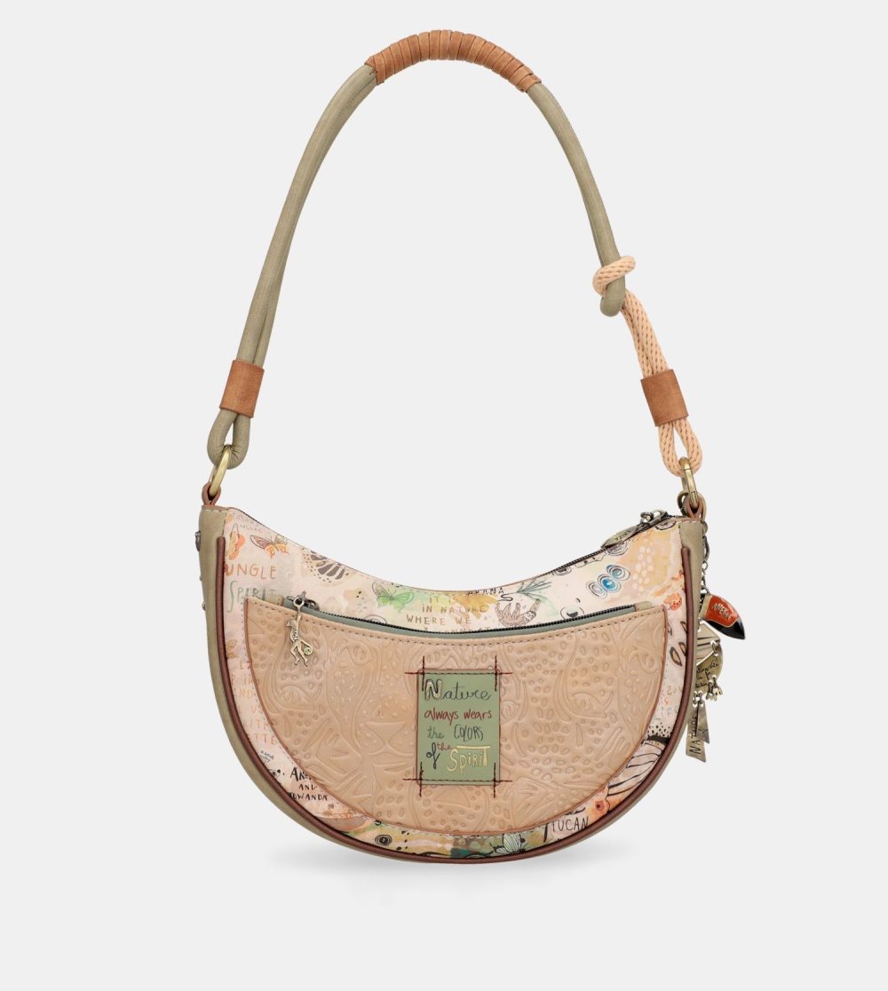 Torby Przez Ramię Anekke Amazonia Oval Crossbody Bag Plus Messenger Bag Damskie | 825XHYWJS