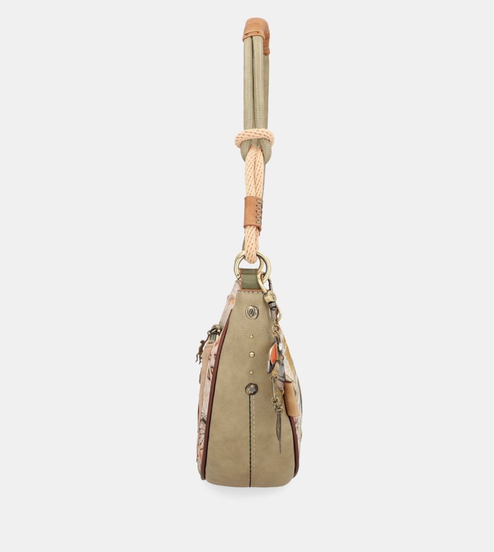 Torby Przez Ramię Anekke Amazonia Oval Crossbody Bag Plus Messenger Bag Damskie | 825XHYWJS