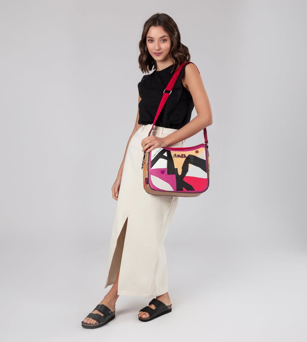 Torby Przez Ramię Anekke Fashion Large Crossbody Bag Damskie | 986FIGJZX